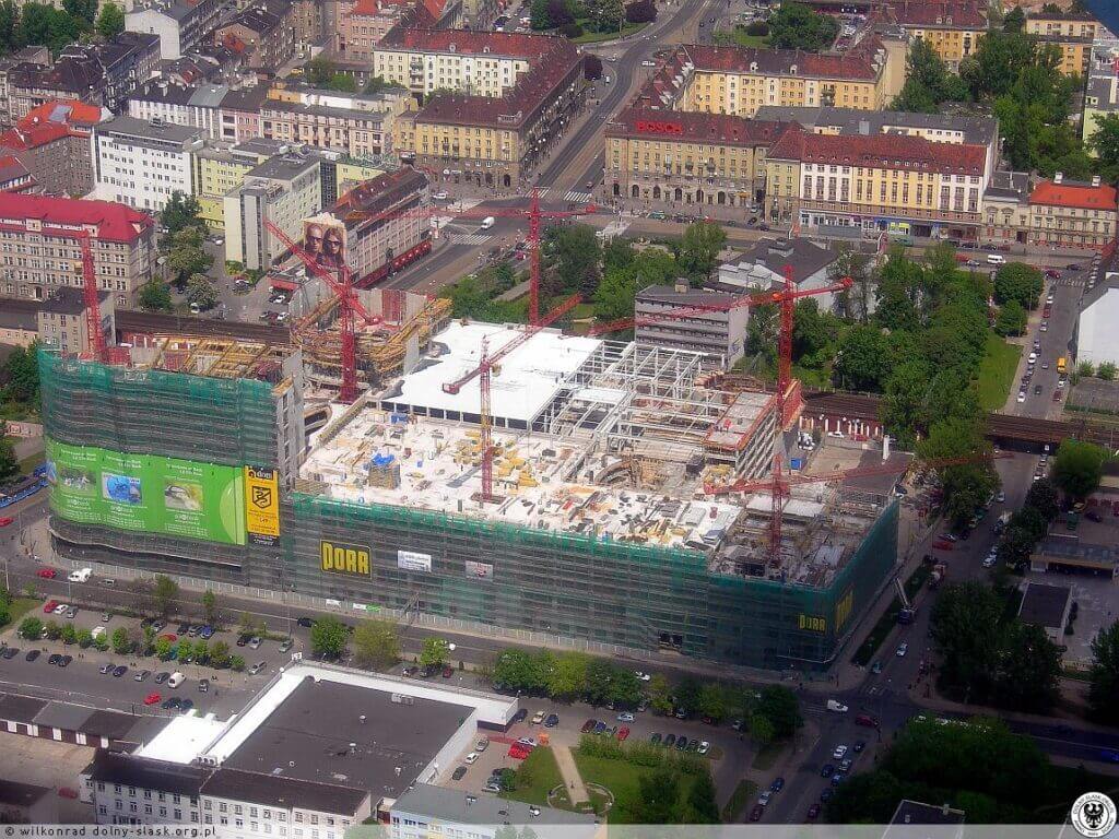 Budowa LC Corp, Arkady Wrocławskie, 2005-2007