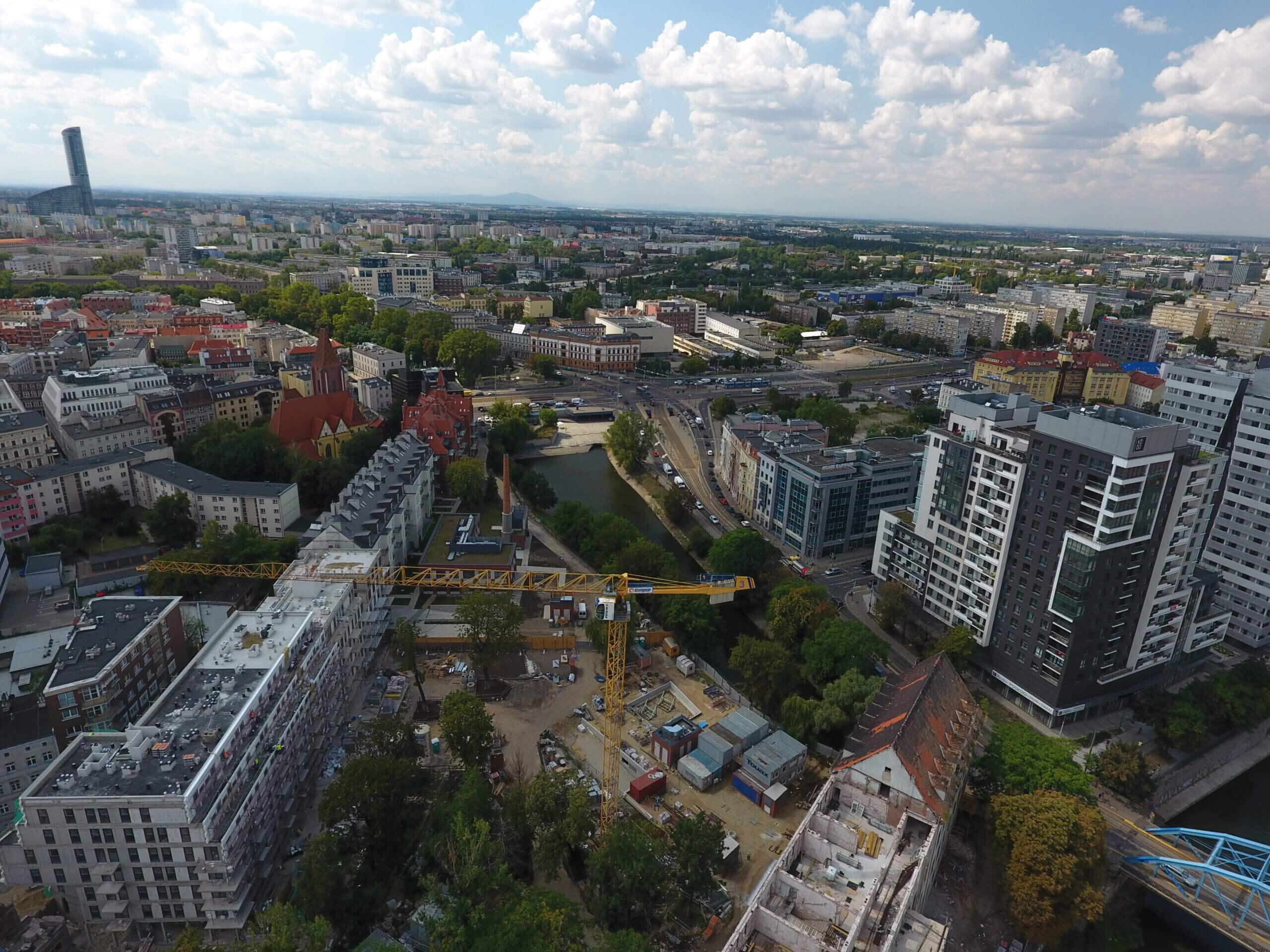 Budowa I2 Development, KPB, Pl. Jana Pawła II, 2019