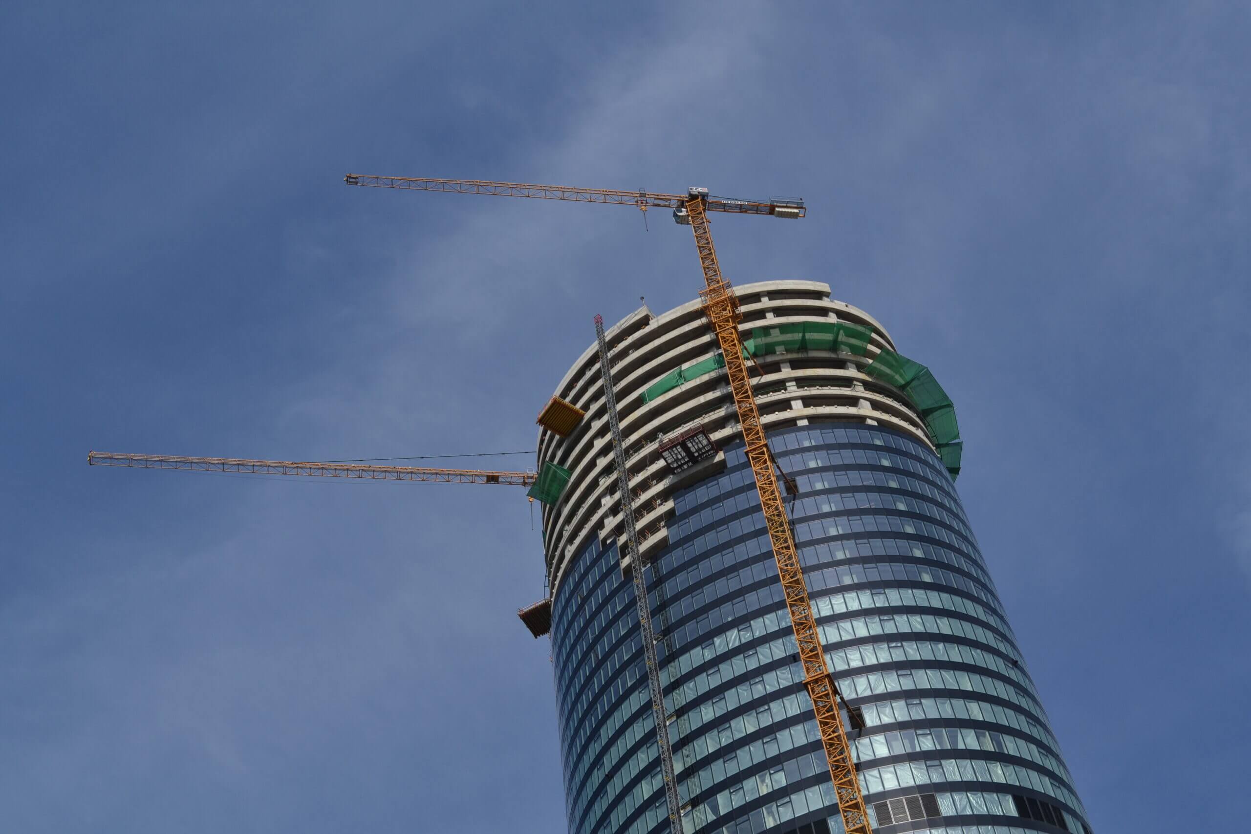 Budowa LC Corp., kompleks Sky Tower, ul. Powstańców Śląskich, Wielka, Hirszfelda, 2008-2011