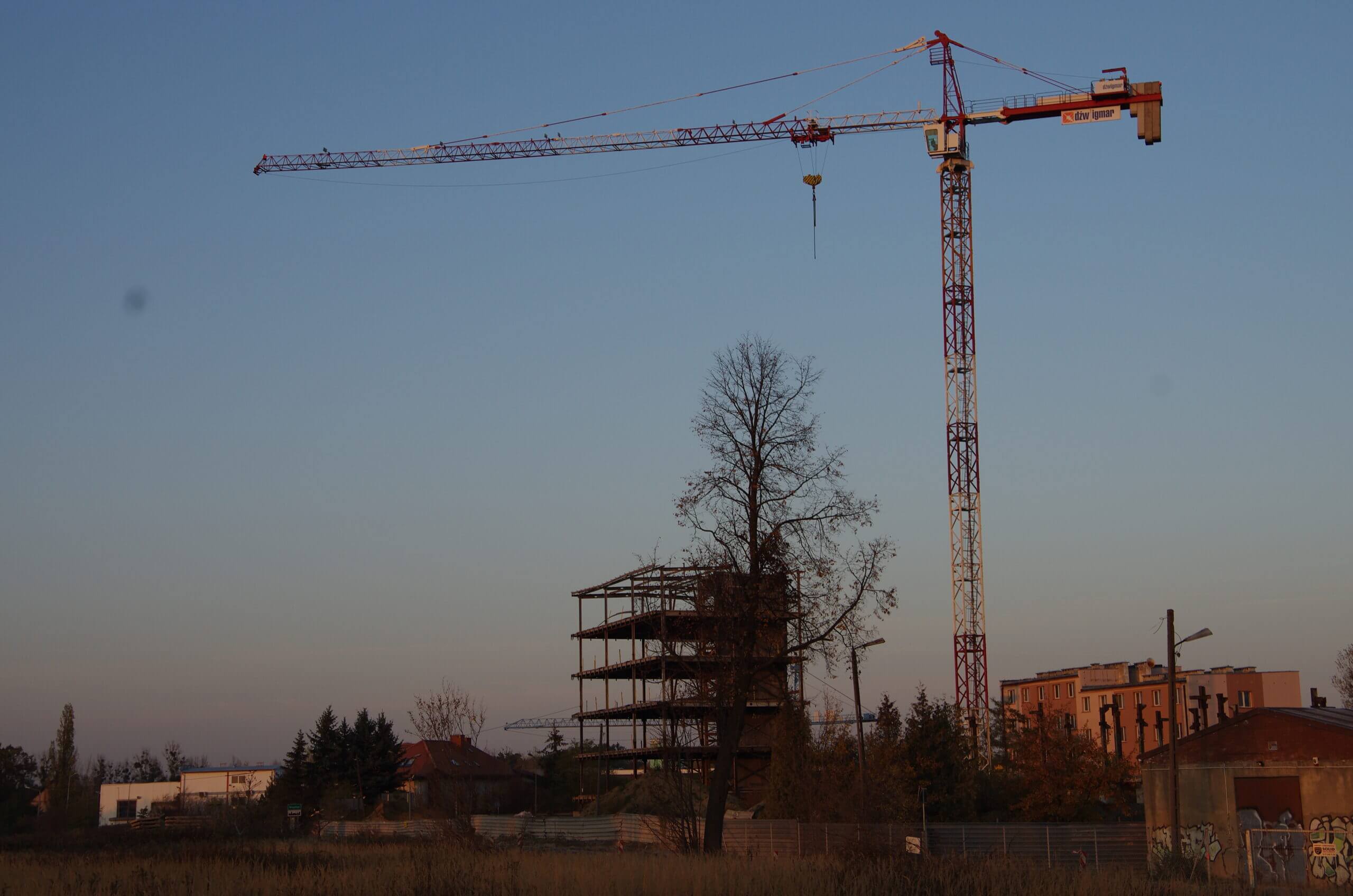 Budowa Ultranet, ul. Niebieska, 2015