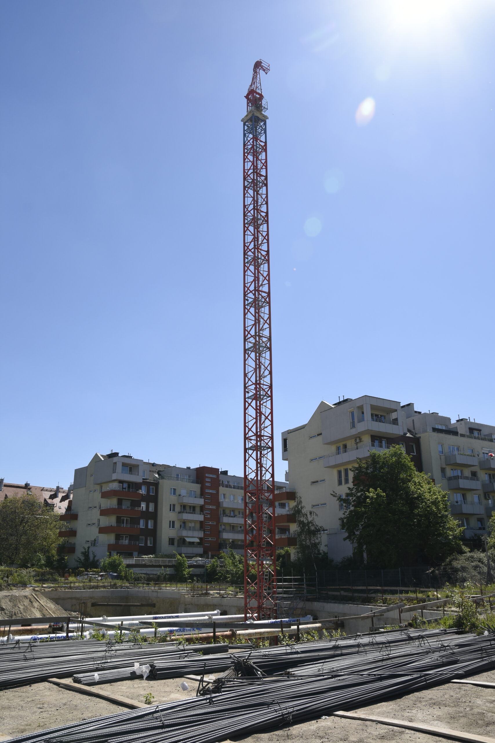 Budowa Korfantowskie Przedsiębiorstwo Budowlane, ul. Stalowa, Wrocław, 2024 r.