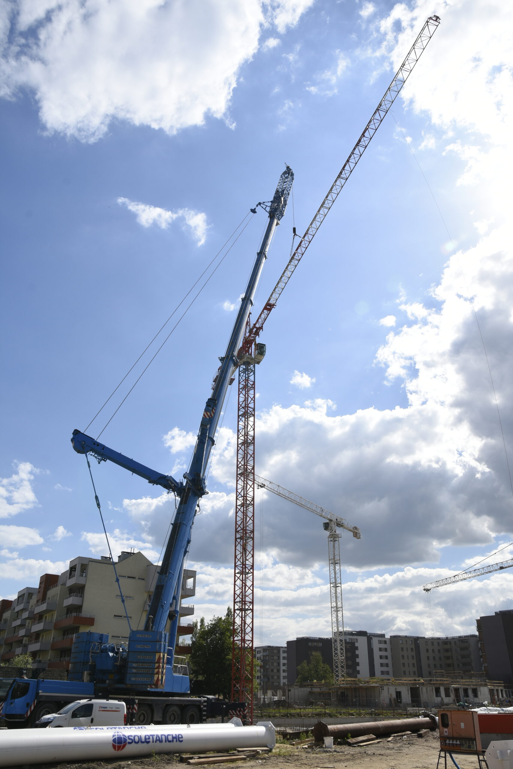 Budowa Korfantowskie Przedsiębiorstwo Budowlane, ul. Stalowa, Wrocław, 2024 r.