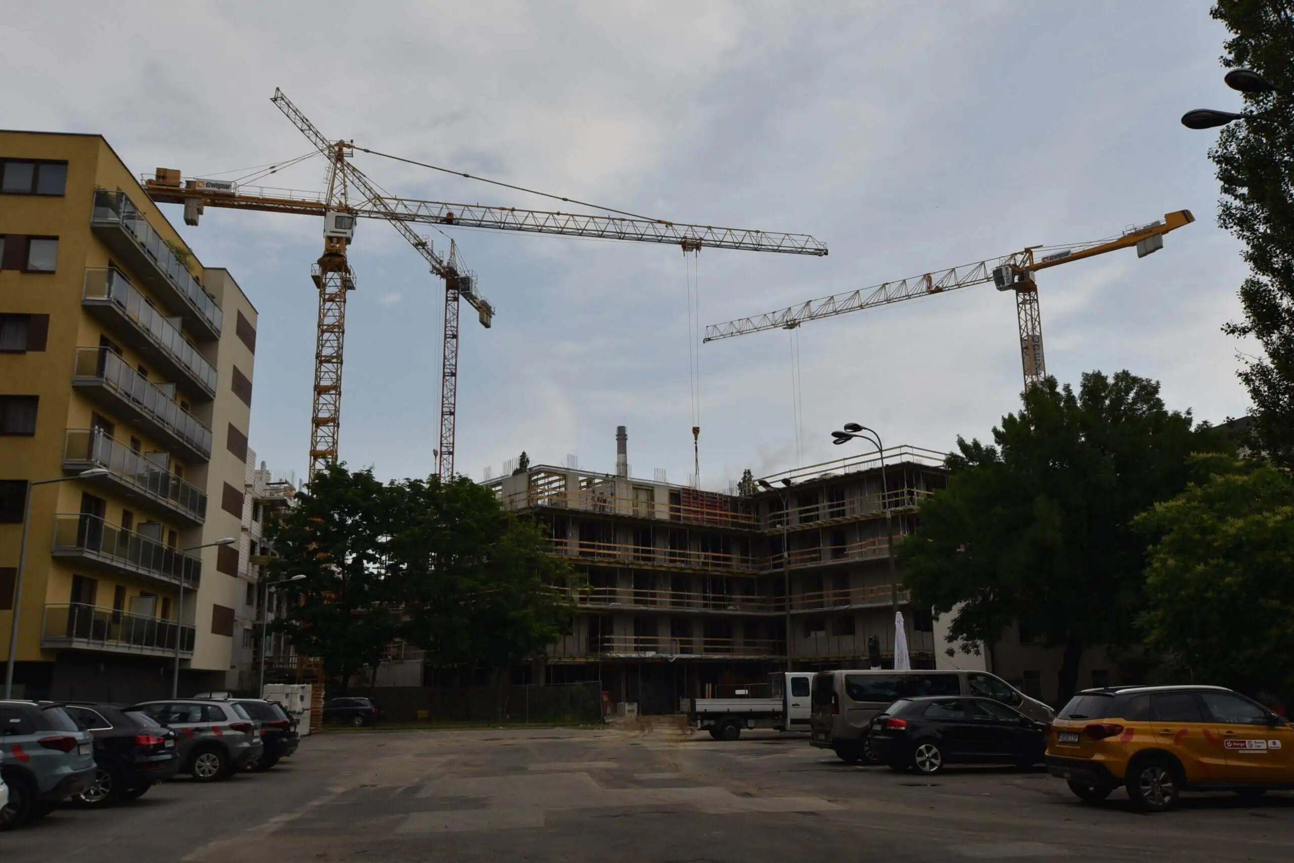 Budowa OPEX, Kępa Mieszczańska, 2021